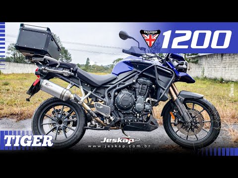 Leia mais sobre o artigo TRIUMPH TIGER 1200!!! JESKAP K67 SILVER DEIXOU ESSA BIG TRAIL SENSACIONAL!!!