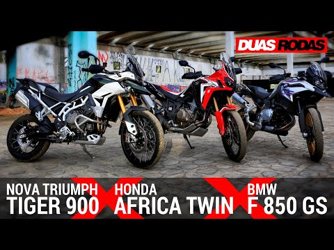 Leia mais sobre o artigo COMPARATIVO | TRIUMPH TIGER 900 x BMW F 850 GS x HONDA AFRICA TWIN