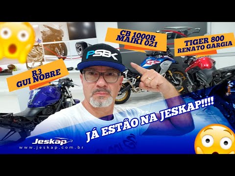Leia mais sobre o artigo TIGER 800 DO RENATO GARCIA CB1000R DO MAIKI 021R3 DO GUI NOBRE JÁ ESTÃO NA JESKAP!!!!