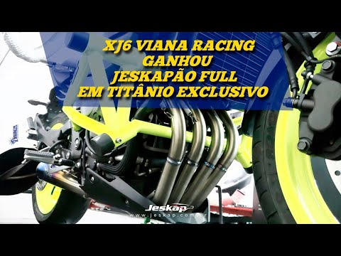 Leia mais sobre o artigo XJ6 VIANA RACING GANHOU JESKAPÃO FULL EM TITÂNIO EXCLUSIVO