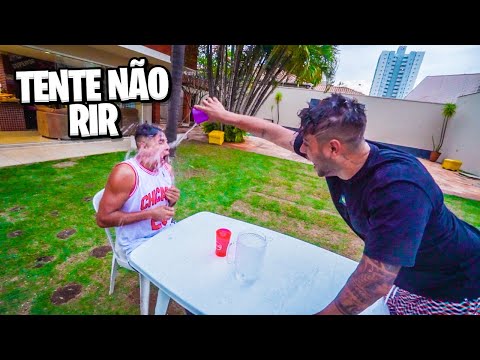 Leia mais sobre o artigo NÃO PODE RIR! DESAFIO IMPOSSIVEL COM MEUS AMIGOS #2