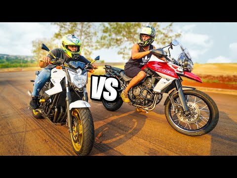 Leia mais sobre o artigo QUEM SERÁ QUE GANHA ? RACHA ENTRE A NOVA XJ6 VS TIGER 800