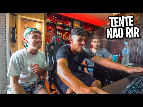 Leia mais sobre o artigo TENTE NÃO RIR COM MEUS AMIGOS NIVEL IMPOSSIVEL 😂