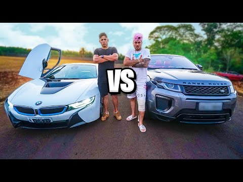Leia mais sobre o artigo DESAFIEI A NOVA LAND ROVER DO MEU AMIGO CONTRA MINHA BMW I8