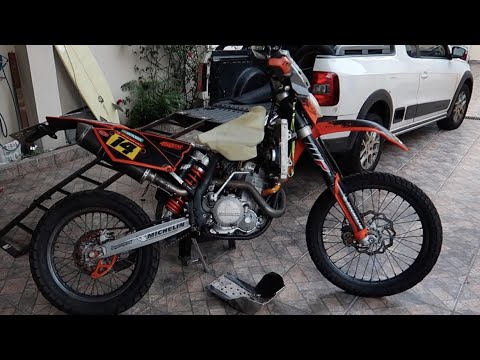 Leia mais sobre o artigo QUEBREI A KTM 😭😭🤣🤣 | KTM EXC 450 EMPLACADA