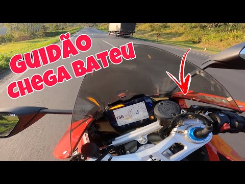 Leia mais sobre o artigo QUASE CAI FOI POR POUCO, TOMEI UMA SHIMADA A 160 KM/HR