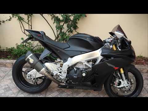 Leia mais sobre o artigo INSTALEI NOVOS ACESSÓRIOS DE CARBONO NA MINHA MOTO RARA | APRILIA RS V4