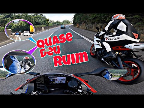 Leia mais sobre o artigo TESTEI A CBR 1000 RR-R DEPOIS DO REMAP | QUASE DEU RUIM 🥵 DAYTONA QUASE BATEU NA CBR