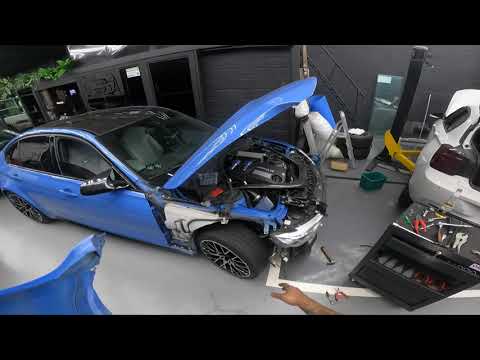 Leia mais sobre o artigo MONTEI A BMW M3 PRA LEVAR PRA FUNILARIA | REBUILDING BMW M3 PART3
