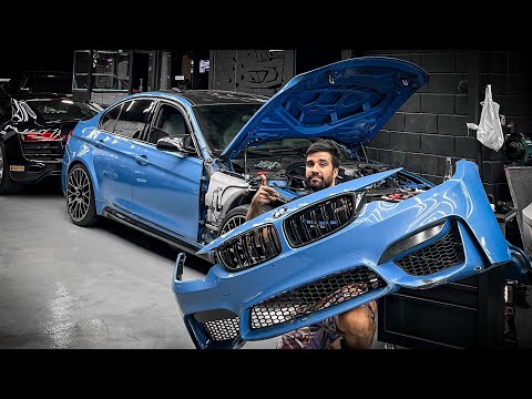 Leia mais sobre o artigo BATI A MINHA BMW M3 E LIGAMOS PELA PRIMEIRA VEZ APÓS O ACIDENTE | REBUILDING BMW M3 YAS MARINA BLUE