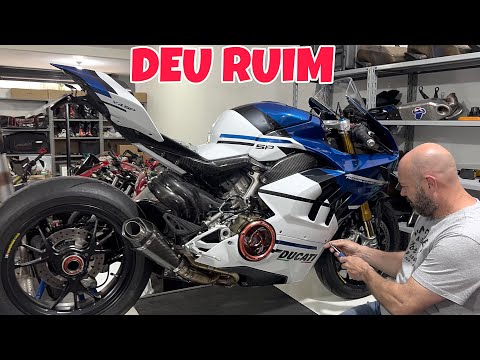 Leia mais sobre o artigo DUCATI QUEBROU E LEVAMOS PRA ARRUMAR, INSTALEI OUTROS ACESSÓRIOS =D
