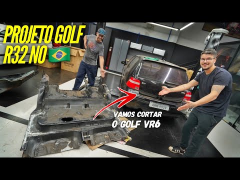 Leia mais sobre o artigo DUVIDARAM E EU FIZ 🔥  1 HORA TRANSFORMANDO UM GOLF MK4 NO LENDARIO R32