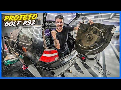 Leia mais sobre o artigo O GOLF VR6 ESTA PRONTO PARA A TRANSFORMAÇÃO EM R32 🔥