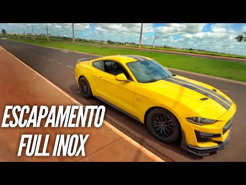 Leia mais sobre o artigo TESTE DO ESCAPE DO MUSTANG NA RUA * muito parecido com stok car*