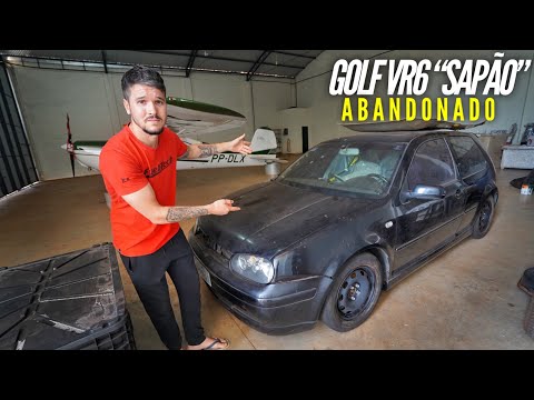 Leia mais sobre o artigo ACHEI UM GOLF SAPÃO Vr6 ORIGINAL ABANDONADO EM UM HANGAR