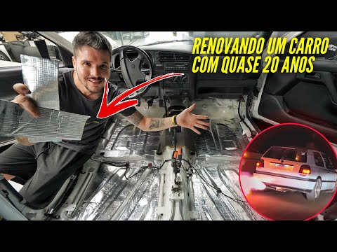 Leia mais sobre o artigo USEI MANTA DA NASA PARA RESTAURAR MEU MK3 vr6 4X4 🚀 * Interior 100% renovado e pronto*