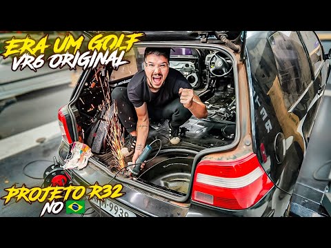 Leia mais sobre o artigo CORTEI MEU GTI VR6 NUMERADO PARA FAZER O LENDÁRIO R32 🫣