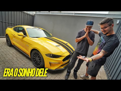 Leia mais sobre o artigo REALIZEI O SONHO DO MEU AMIGO COM O MUSTANG GT 🙏