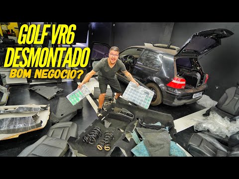 Leia mais sobre o artigo O QUE VEIO NO GOLF VR6 DESMONTADO E QUAL A CONSERVAÇÃO DAS PEÇAS ? *tiramos tudo do carro*