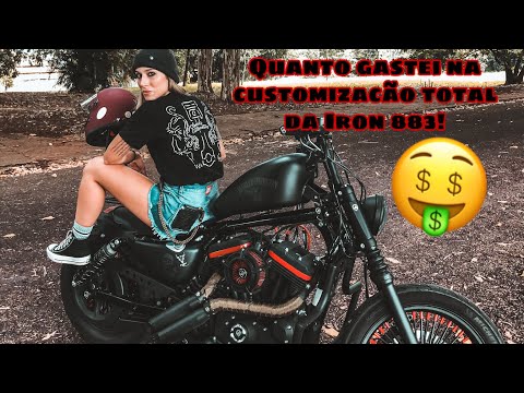 Leia mais sobre o artigo CUSTOMIZEI MINHA IRON 883 TODINHA! QUANTO GASTEI?