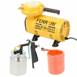 Compressor de Ar Direto 3,2 Pés 40Psi Cmj210 Ferrari – Bivolt (Entregue por Ferramentas Kennedy)