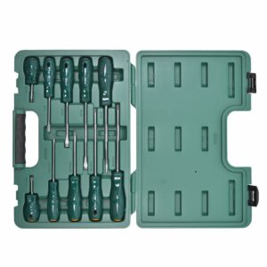 Jogo de Chaves de Fenda e Philips com 10 Peças St09304Esj Sata (Entregue por Ferramentas Kennedy)