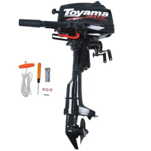 Motor de Popa Á Gasolina 3. 6Hp Tm3. 6Ts Toyama (Entregue por Ferramentas Kennedy)