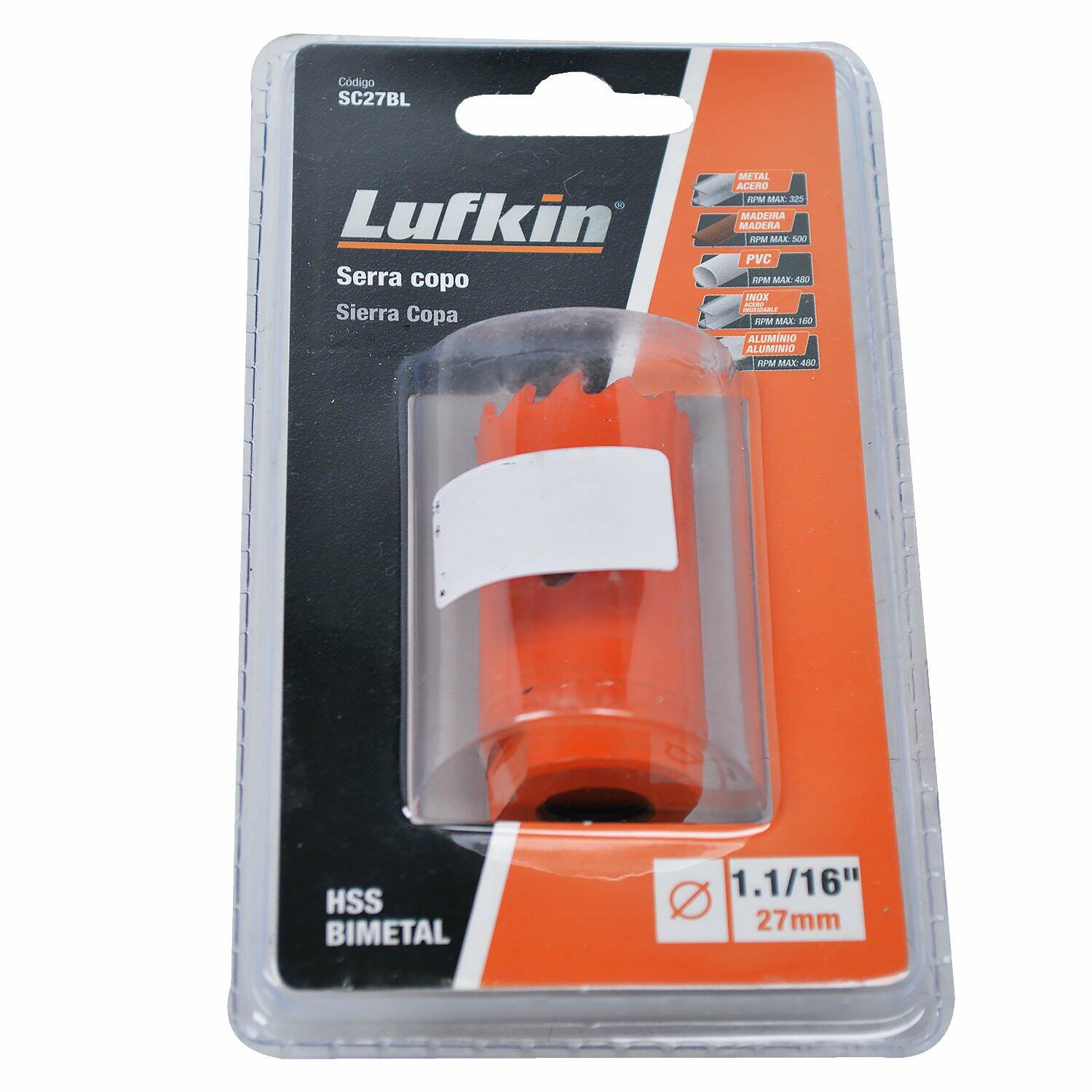Serra Copo 27Mm 1. 1/16" Sc27Bl Lufkin