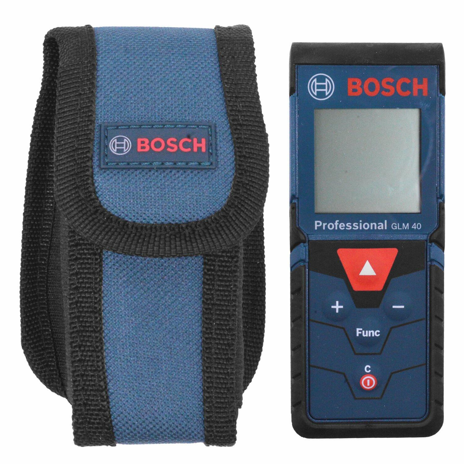 Trena Digital A Laser para Medições 0,15M A 40M Glm40 Bosch