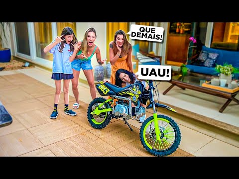 Leia mais sobre o artigo REAÇÃO DA MINHA FAMÍLIA COM A MINIMOTO! *foi inesperada 😱*