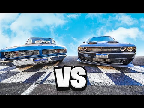 Leia mais sobre o artigo RACHA ÉPICO ENTRE DODGE CHALLENGER VS DODGE ANTIGO 1974