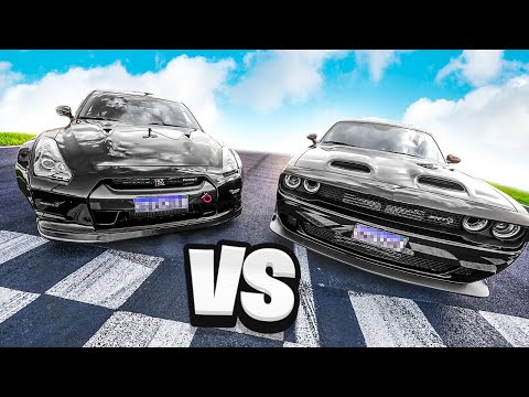 Leia mais sobre o artigo O RACHA MAIS AGUARDADO NISSAN GTR VS DODGE CHALLENGER