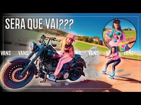 Leia mais sobre o artigo PUXEI ELA DE PATINS COM A HARLEY! – Ft. Dhara Fabricio