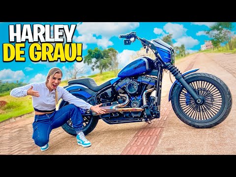 Leia mais sobre o artigo ELES FIZERAM UMA HARLEY DE GRAU! *Club Style 😱*