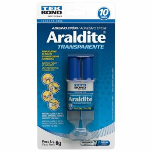Adesivo Multiuso Araldite Transparente 6G Tekbond (Entregue por Ferramentas Kennedy)