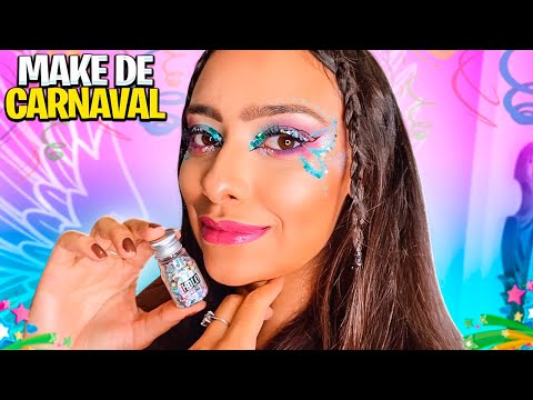 Leia mais sobre o artigo CRIEI UMA MAQUIAGEM DE CARNAVAL! *tutorial*