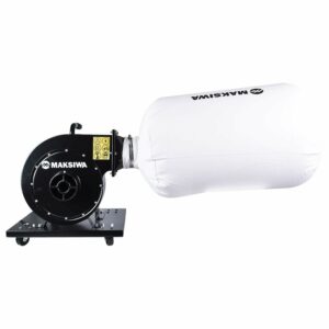 Coletor de Pó de Parede 60L Monofásico 127/220V Black Edition Maksiwa (Entregue por Ferramentas Kennedy)