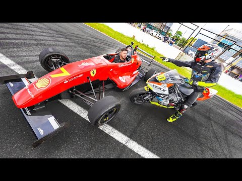 Leia mais sobre o artigo O RACHA EPICO ENTRE MINHA FORMULA 1 VS MOTO DE CORRIDA
