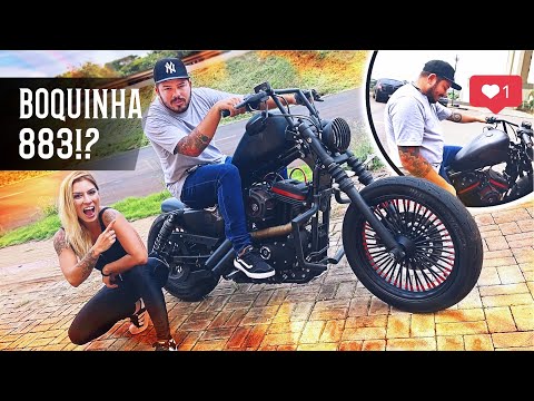 Leia mais sobre o artigo BOQUINHA VEIO ATRÁS DA MINHA 883!! – ACHO QUE O CORAÇÃO BATEU!!