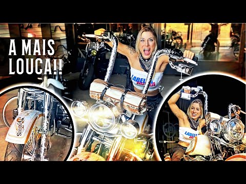 Leia mais sobre o artigo A HD CHICANA MAIS LOUCA QUE JA VI!! @johnnymotorcycles