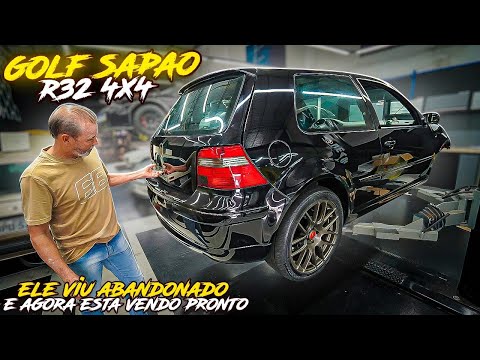 Leia mais sobre o artigo MEU PAI VENDO MEU GOLF SAPÃO PRONTO TRANSFORMADO EM R32