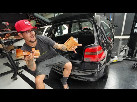 Leia mais sobre o artigo ADAPTANDO A BOMBA DA NASA  DE 1000CV NO GOLF MK4 R32 🚀🔥