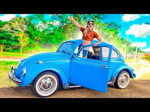 Leia mais sobre o artigo PRIMEIRA VEZ QUE DIRIGI UM FUSCA! *rasguei a calça 😂