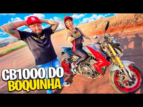 Leia mais sobre o artigo PILOTEI A CB1000 DO BOQUINHA! *fomos no grau*