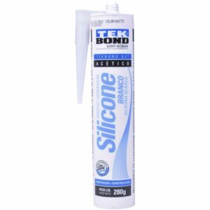 Silicone Branco Tubo 280G Tekbond (Entregue por Ferramentas Kennedy)
