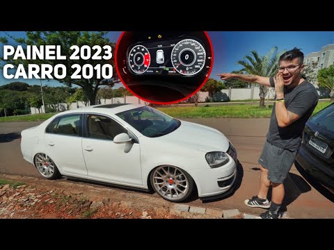 Leia mais sobre o artigo INSTALAMOS O PAINEL DE “AUDI TTRS” NO JETTA 2010 E FICOU…