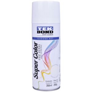 Tinta Spray Branco Fosco 350Ml Tekbond (Entregue por Ferramentas Kennedy)