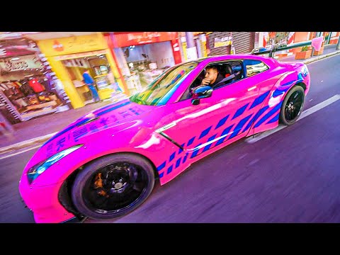 Leia mais sobre o artigo CAUSANDO NA RUA COM MEU NISSAN GTR ROSA