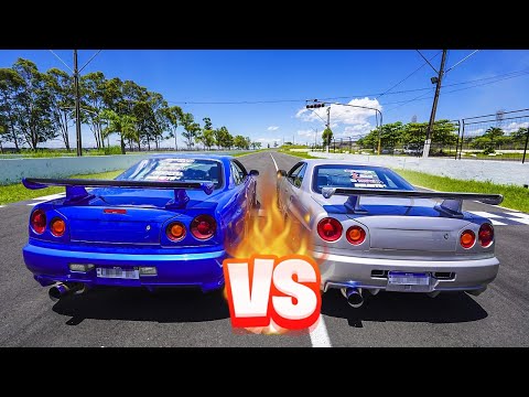 Leia mais sobre o artigo RACHA ENTRE SKYLINE R34 VS SKYLINE R34