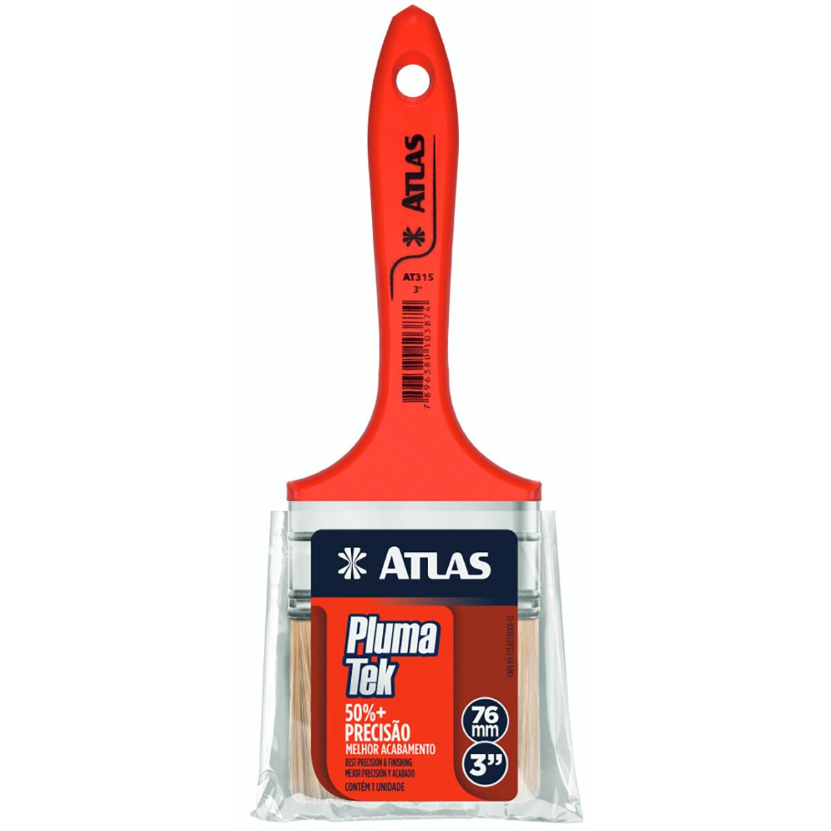 Trincha Md Sintetica Atlas Plumatec 3″ At 315